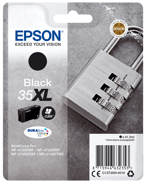 Ink/35XL Padlock 41.2ml BK