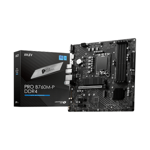 Placa Intel  MSI PRO B760M-P DDR4 LGA 1700