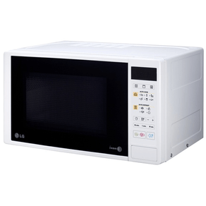 HORNO MICROONDAS CON GRILL LG MH6042DW 20 LITROS NEGRO