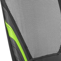 Miniatura 4 de SILLA ERGONOMICA MARS GAMING MGC-ERGO NEGRA CON DETALLES EN VERDE RESPALDO EN MALLA TRANSPIRABLE AJUSTE LUMBAR-CERVICAL-REPOSABRAZOS