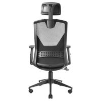 Miniatura 7 de SILLA ERGONOMICA MARS GAMING MGC-ERGO NEGRA CON DETALLES EN VERDE RESPALDO EN MALLA TRANSPIRABLE AJUSTE LUMBAR-CERVICAL-REPOSABRAZOS