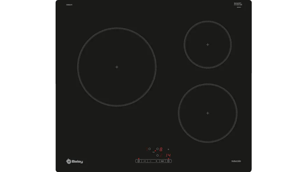 vitroceramica induccion balay 3eb864fr 3 zonas coccion ancho 60 cm