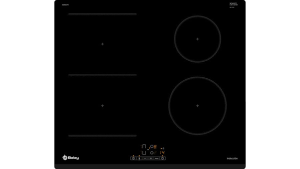 vitroceramica induccion balay 3eb963fr 3 zonas coccion ancho 60 cm