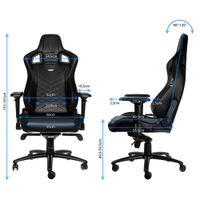 Miniatura 7 de SILLA GAMING NOBLECHAIRS EPIC NEGRA