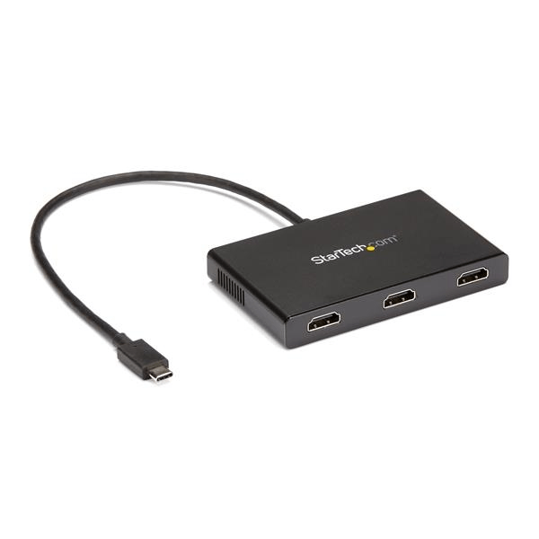 splitter divisor usb-c a 3 puertos hdmi hub ladron m st