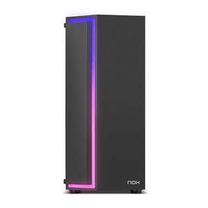 Caja NOX  Infinity Gamma RGB Negro