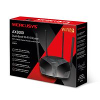 Miniatura 6 de ROUTER WIFI 6 DUALBAND MERCUSYS MR80X WIFI 6 AX3000 4P GIGABIT 4 ANTENAS DE ALTA GANANCIA