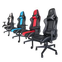 Miniatura 4 de SILLA GAMER PRO KEEP OUT XSPRO-RACING BLACK DETALLE CON DISE??O DE CARBONO REPOSABRAZOS 2D COJIN L