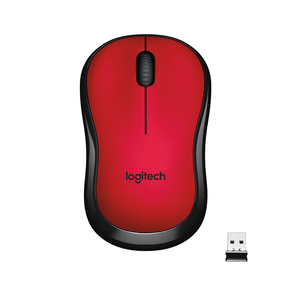 RATON-LOGITECH-INALAMBRICO-M220-SILENT-ROJO