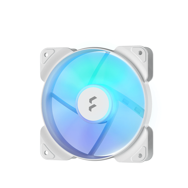 FRACTAL VENTILADOR CAJA ASPECT 12 SERIES RGB PWM 120MM MARCO BLANCO (FD-F-AS1-1209)