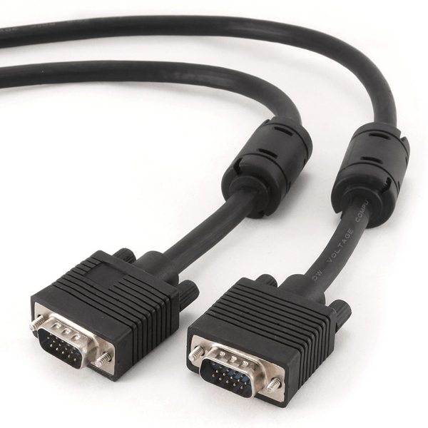 gembird cable conmutador vga 10 mts negro