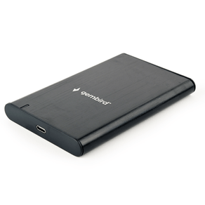 CARCASA DISCO DURO GEMBIRD HDD Ó SATA  USB TIPO C 3.1 NEGRO ALUMINIO