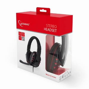 AURICULARES GEMBIRD NEGRO MICROFONO CONTROL VOL ALAMBRICO
