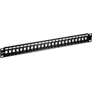 24-PORT-BLANK-1U-PATCH-PANEL-KEYSTONE-SHIELD-ED