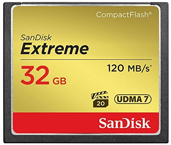 extreme cf 120mb s 85mb s udma7 32gb
