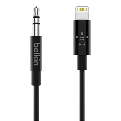 LIGHNING TO AUDIO 3.5MM BLACK
