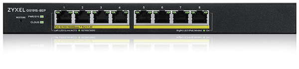 ZyXEL GS1915-8EP Smart Switch 8xGbE PoE 60W Nebula