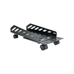 SOPORTE METALICO CPU TOOQ 160/300MM ANCHO MAX.25KG DE SUELO C/RUEDAS