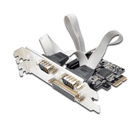 Miniatura 1 de EWENT EW1158  PCI Express 1x parallel, 2xserial