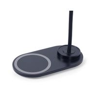 Miniatura 4 de LAÂMPARA DE ESCRITORIO CON CARGADOR INALÃ?ÂMBRICO NEGRO