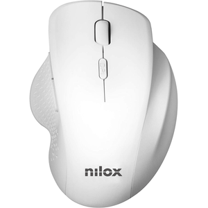 RATON NILOX WIRELESS 3200 DPI 2.4G BLANCO