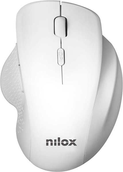 raton nilox wireless 3200 dpi 2.4g blanco