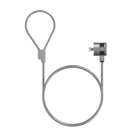 Miniatura 1 de AISENS Cable de Seguridad con Cerradura de Llave para Ordenador, Monitor, Portatil 1.5 m