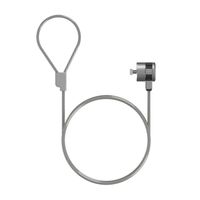 Miniatura 2 de AISENS Cable de Seguridad con Cerradura de Llave para Ordenador, Monitor, Portatil 1.5 m