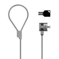 Miniatura 3 de AISENS Cable de Seguridad con Cerradura de Llave para Ordenador, Monitor, Portatil 1.5 m