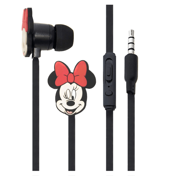 earphones minnie 001 disney rojo