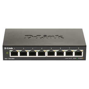 SWITCH-D-LINK-DGS-1100-08V2-8PTOS-10-100-1000