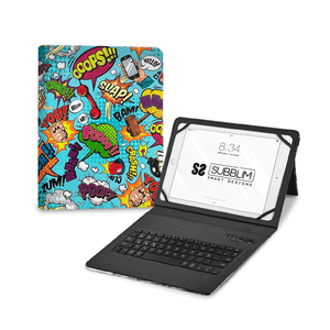 FUNDA-Y-TECLADO-9.6---SUBBLIM-TRENDY-COMIC