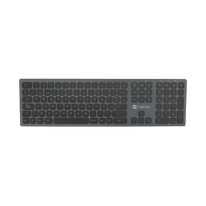 TECLADO NATEC DOLPHIN SLIM WIRELESS BLUETOOTH ALUMINIO