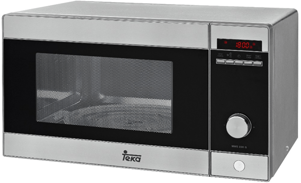 horno microondas con grill teka mwe 230 g inox 23 litros inox