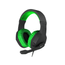 AURICULARES + MICRO GENESIS ARGON 200 GAMING MINI JACK 3.5 VERDE