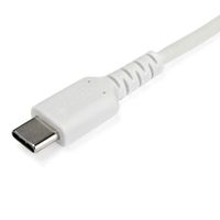 Miniatura 3 de 2M USB C CABLE WHITE HIGH QUALITY ARAMID FIB ER