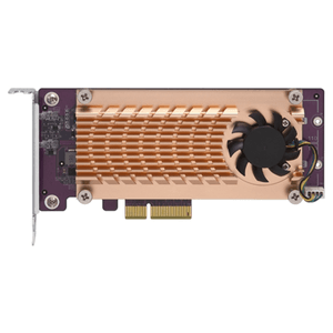 DUAL M.2 22110/2280 PCIE SSD EXPANSION CARD (PCIE GEN2 X 4)