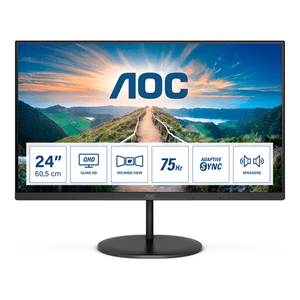 Monitor-AOC-Q24V4EA-23.8--LED-IPS-2K-Ultra-HD-HDMI-Altavoces