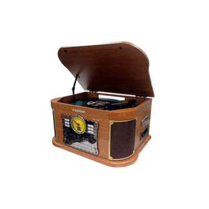 Wood-Turnatable-with-bluetooth