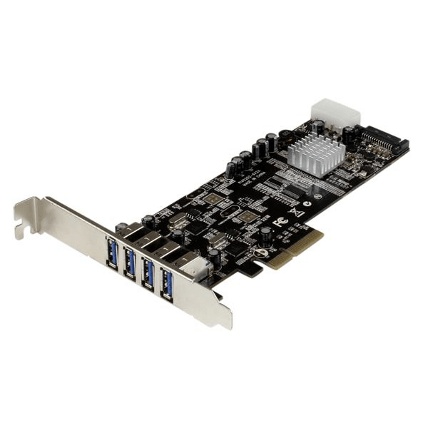 tarjeta pci express 4 puertos usb 3.0 fuente sata molex ua sp