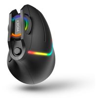 Miniatura 2 de RATON VERTICAL GAMING KAOX RGB 6400DPI NEGRO
