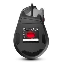 Miniatura 3 de RATON VERTICAL GAMING KAOX RGB 6400DPI NEGRO