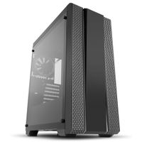 Miniatura 6 de CAJA SEMITORRE NOX HUMMER FUSION LED RGB S/F USB 3.0 NEGRO