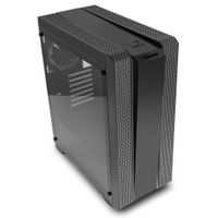 Miniatura 7 de CAJA SEMITORRE NOX HUMMER FUSION LED RGB S/F USB 3.0 NEGRO
