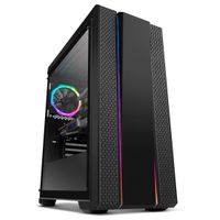 Miniatura 14 de CAJA SEMITORRE NOX HUMMER FUSION LED RGB S/F USB 3.0 NEGRO