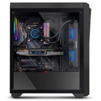 Miniatura 17 de CAJA SEMITORRE NOX HUMMER FUSION LED RGB S/F USB 3.0 NEGRO