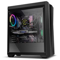 Miniatura 18 de CAJA SEMITORRE NOX HUMMER FUSION LED RGB S/F USB 3.0 NEGRO