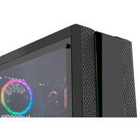 Miniatura 24 de CAJA SEMITORRE NOX HUMMER FUSION LED RGB S/F USB 3.0 NEGRO