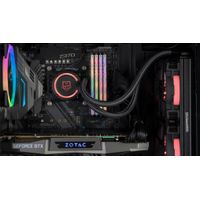 Miniatura 25 de CAJA SEMITORRE NOX HUMMER FUSION LED RGB S/F USB 3.0 NEGRO