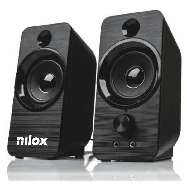 altavoz pc nilox 6w negro